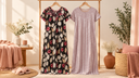 Alpine vs cotton nighties fabric comparison at Balaji Hosiery XLU