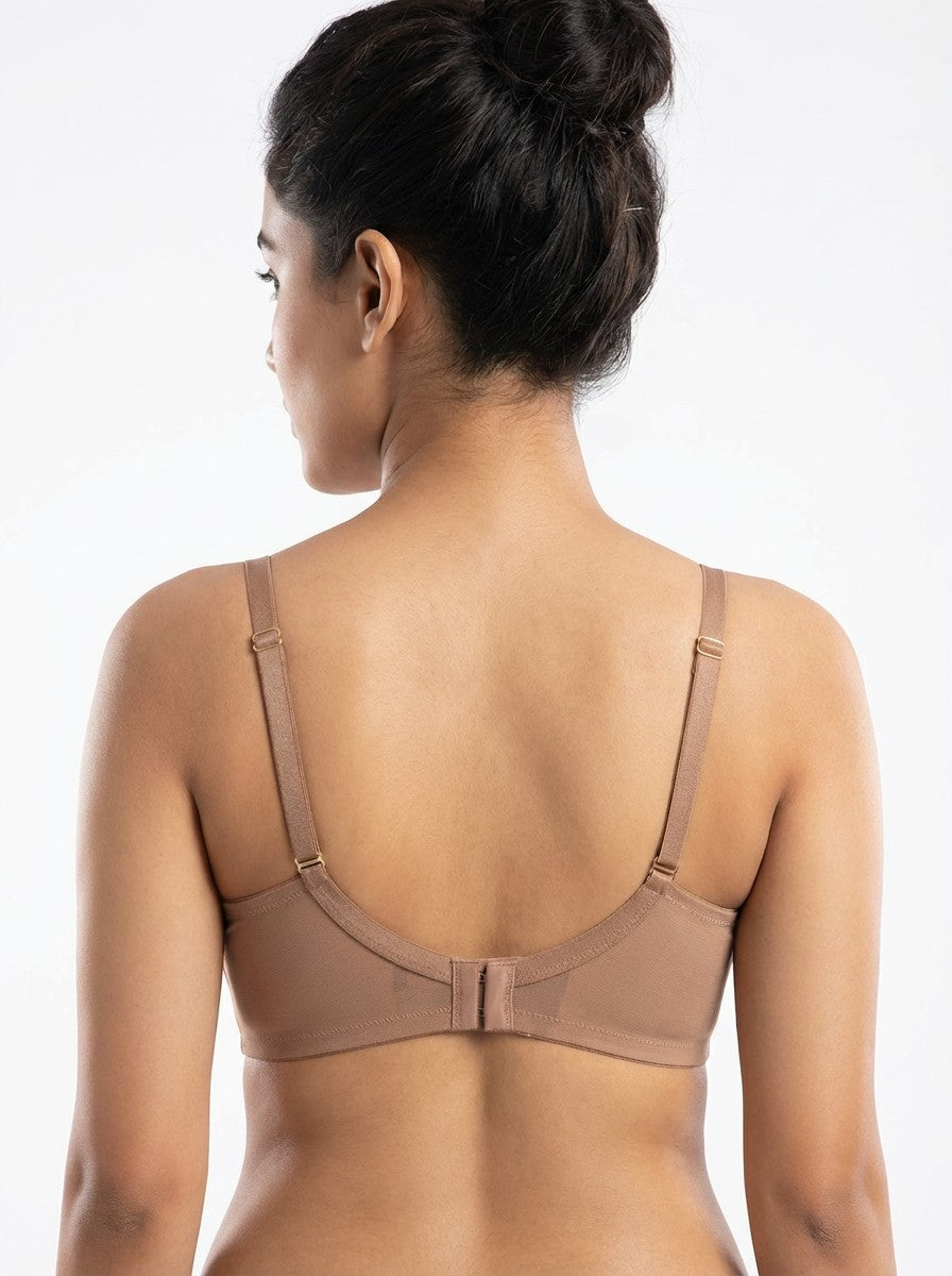 Amante Luxe Support Bra · Nutmeg thumbnail 5